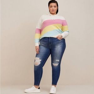 Torrid Bombshell skinny premium stretch jeans 10r